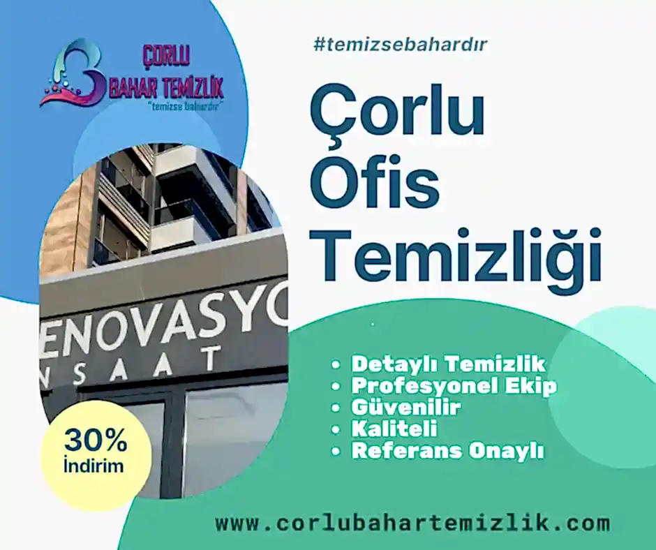 corlu ofis temizligi
