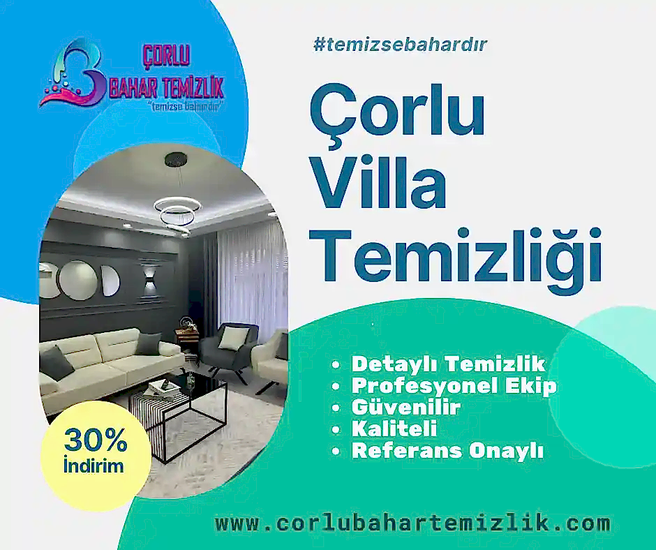 corlu villa temizligi
