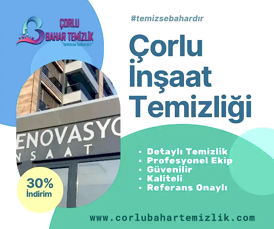 corlu insaat temizligi