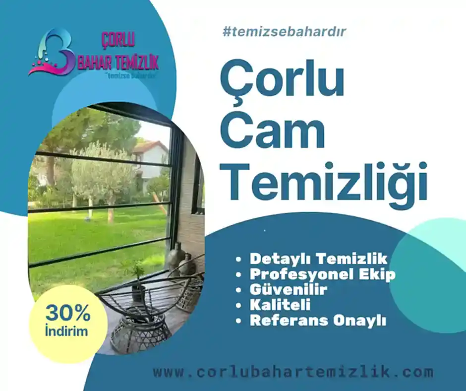 corlu cam temizligi
