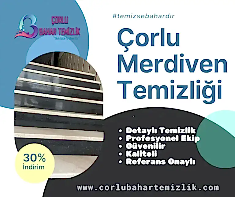 Corlu Merdiven Temizligi 2024