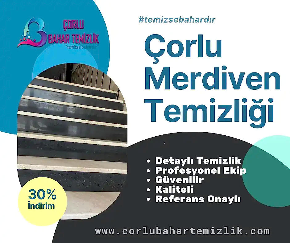 corlu merdiven temizligi