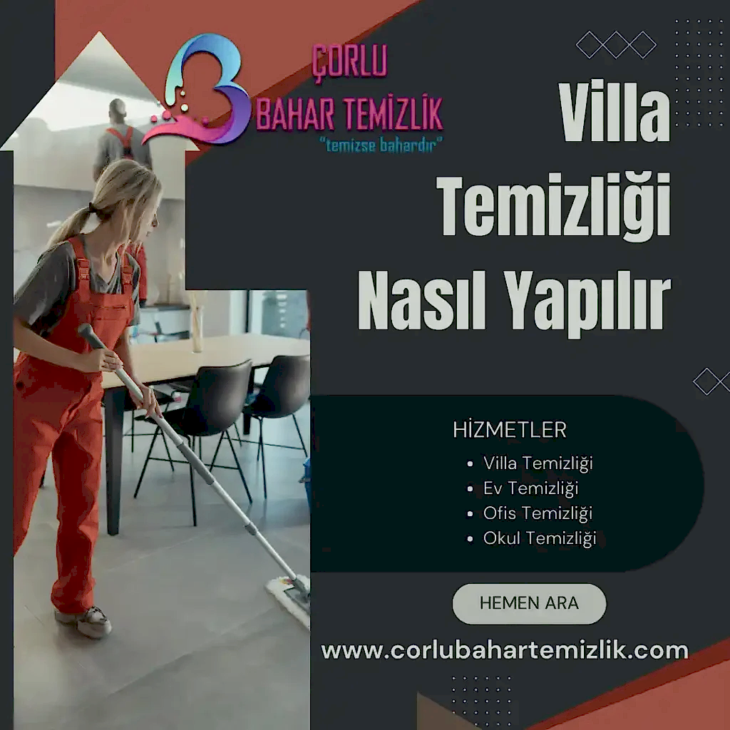 Villa Temizliği Nasıl Yapılır